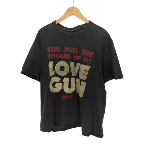 LOVE GUNプリント バンド S/S シャツ メンズ import:L
