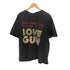 LOVE GUNプリント バンド S/S シャツ メンズ import:L