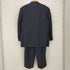 エルメネジルドゼニア Ermenegildo Zegna FINE WORSTED SUPER 100S スイス製 3B テーラードジャケット 2タック スラックスパンツ スーツ セットアップ メンズ