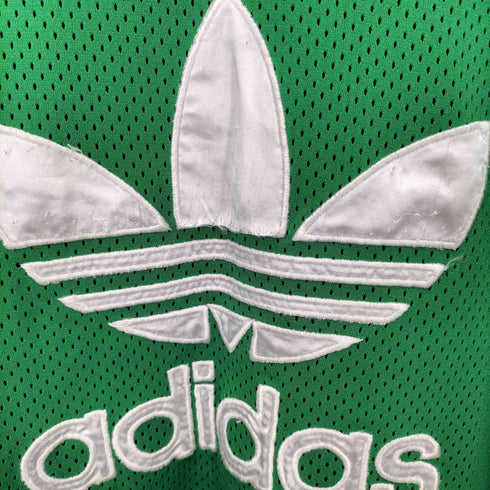 アディダス adidas 00S トレフォイル ロゴ 刺繍 メッシュ ゲームシャツ メンズ O