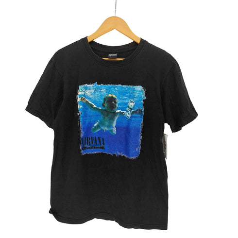 againstボディ アルバム プリント バンド S/S Tシャツ メンズ