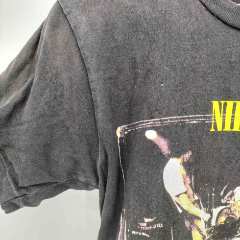 wall of fame プリント バンド S/S Tシャツ メンズ