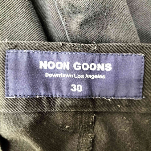 ヌーングーンズ NOON GOONS ワイド チノ ワークパンツ メンズ 30