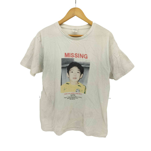 フロントプリント MISSIN S/S Tシャツ メンズ JPN:L