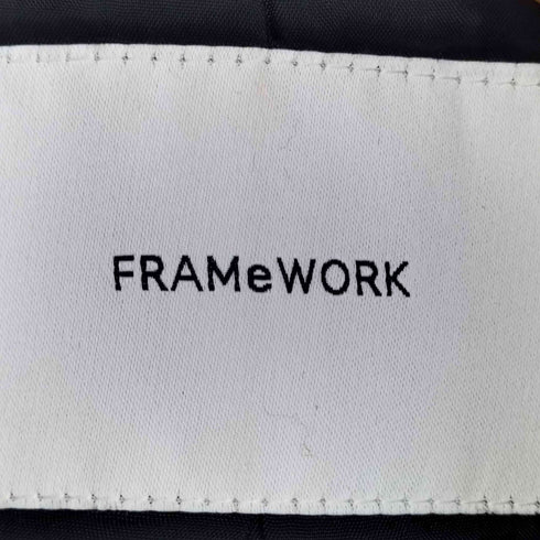 フレームワーク FRAMeWORK メタルボタンダブルブレストジャケット レディース 38