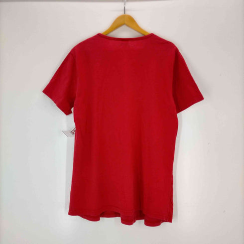 90s USA製 プリントクルーネックTシャツ メンズ