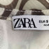 ザラ ZARA 総柄 チュールトップ レディース import:S