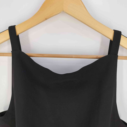 ザラ ZARA バックリボン ストレッチ トップ レディース import:M