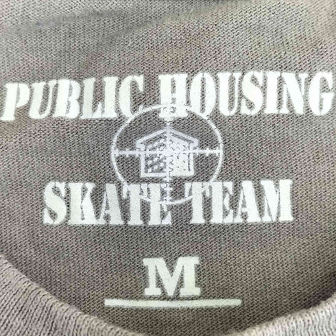 PUBLIC HOUSING SKATE TEAM BRICK LOGO T-SHIRT メンズ JPN:M