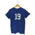 ラッセルアスレチック RUSSELL ATHLETIC 70-80s USA製 シングルステッチ 金タグ 19 ナンバリングプリント Tシャツ メンズ import:M