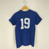 ラッセルアスレチック RUSSELL ATHLETIC 70-80s USA製 シングルステッチ 金タグ 19 ナンバリングプリント Tシャツ メンズ import:M