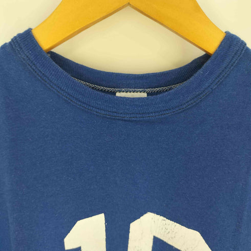 ラッセルアスレチック RUSSELL ATHLETIC 70-80s USA製 シングルステッチ 金タグ 19 ナンバリングプリント Tシャツ メンズ import:M