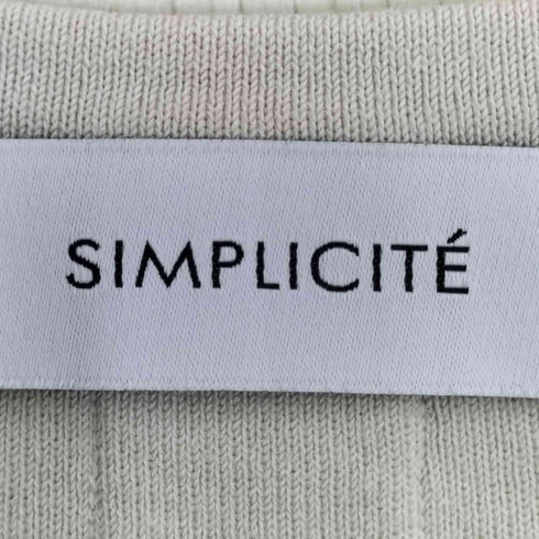 シンプリシテェ SIMPLICITE B.C STOCK ソウバリ半袖プルオーバー レディース