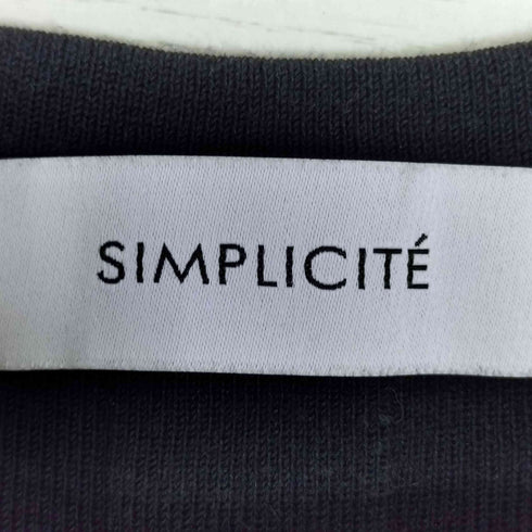 シンプリシテェ SIMPLICITE B.C STOCK ソウバリ半袖プルオーバー レディース