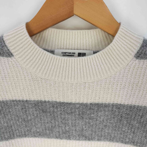 ユニクロ UNIQLO ラムクルーネックセーター レディース JPN:M