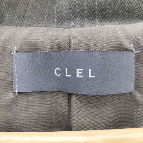 クレイル CLEL ソフトウールシミラーギャバジン テーラードジャケット メンズ JPN:M