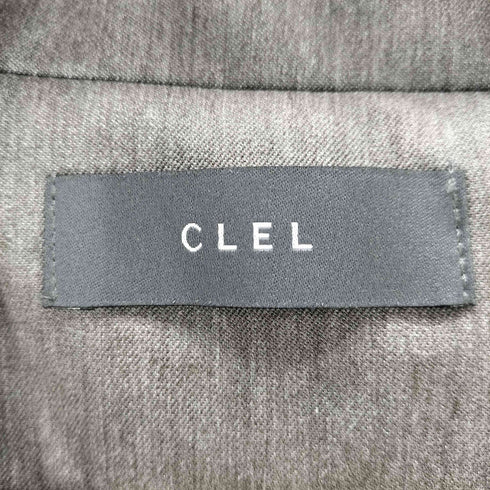 クレイル CLEL バックブラッシュドTR ダブルブレスト半袖テーラードジャケット メンズ JPN:L