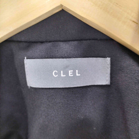 クレイル CLEL バックブラッシュドTR ダブルブレスト半袖テーラードジャケット メンズ JPN:L