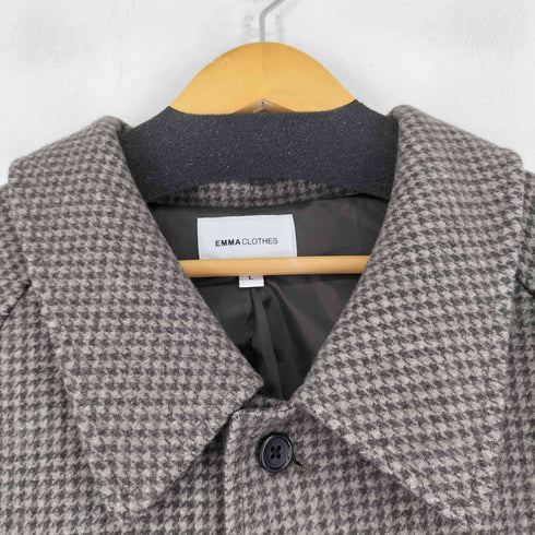 エマクローズ EMMA CLOTHES オーバーサイズ ラグランスリーブ ロングバルマカーンコート メンズ JPN:L