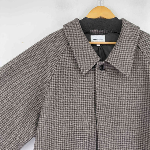 エマクローズ EMMA CLOTHES オーバーサイズ ラグランスリーブ ロングバルマカーンコート メンズ JPN:L