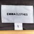 エマクローズ EMMA CLOTHES オーバーサイズ ラグランスリーブ ロングバルマカーンコート メンズ JPN:L