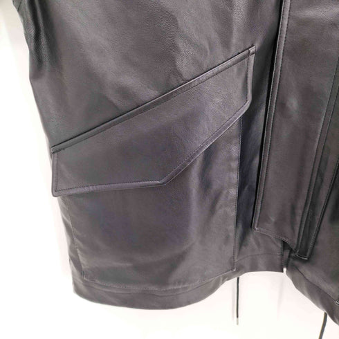 ウィム バイ リドム WYM LIDNM ARTIFICIAL GRAIN MILITARY BLOUSON メンズ JPN:M