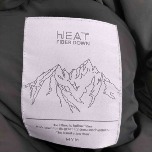 ウィム バイ リドム WYM LIDNM HOODED MASSIVE HEAT FIBER DOWN メンズ JPN:M