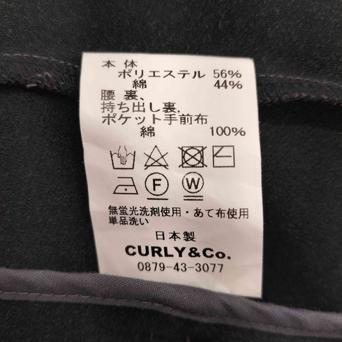 カーリー CURLY&Co 1タックテーパードパンツ メンズ JPN:2