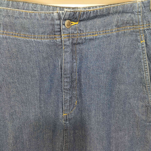 エディーバウアー Eddie Bauer ジップフライ デニム スカート レディース 10
