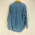 バナナリパブリック BANANA REPUBLIC 80s MADE IN USA 襟コーデュロイデニムL/Sシャツ メンズ JPN:L
