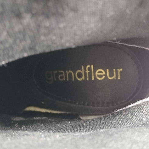 GRANDFLEUR バックジップロングブーツ レディース JPN:M