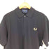 フレッドペリー FRED PERRY MADE IN ENGLAND 鹿の子ロゴ刺繍S/Sポロシャツ メンズ JPN:42