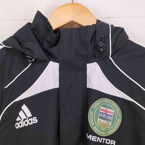 アディダス adidas 裏地メッシュバックプリントリップストップジップジャケット メンズ 2XL