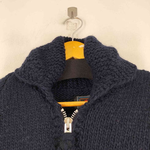チャムラ CHAMULA Shawl Collar Zipper Cardigan メンズ JPN:L