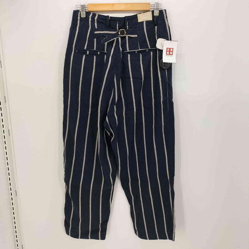 キャピタル KAPITAL Linen Philies Stripe Pants コットンリネン ストライプ スラックス メンズ JPN:3