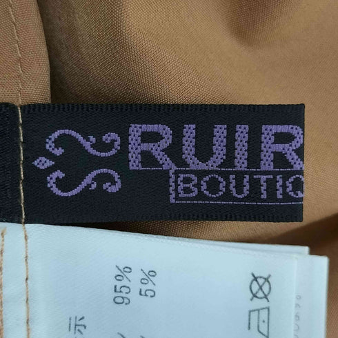 ルイルエブティック RUIRUE BOUTIQUE 洗える ワンピース オフィスカジュアル シャツワンピ レディース JPN:M