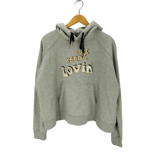 トミーヒルフィガー TOMMY HILFIGER ロゴ刺繍パーカー レディース JPN:M