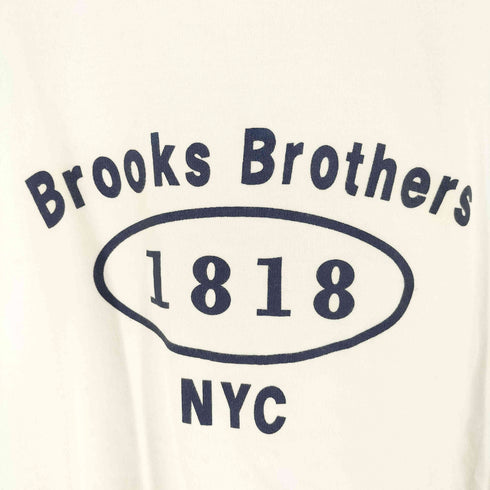 ブルックスブラザーズ BROOKS BROTHERS フロントロゴプリント クルーネックTシャツ メンズ import:XL