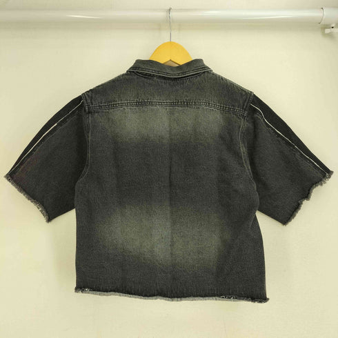 イアパピヨネ ear PAPILLONNER 半袖デニムショートシャツ SUM1 STYLE レディース FREE