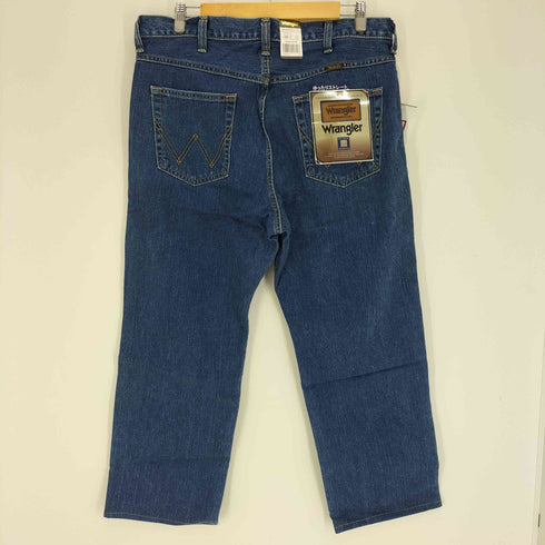 ラングラー Wrangler 革パッチ 5ポケット ジップフライ ストレート デニム パンツ デットストック メンズ 36