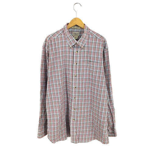 エルエルビーン L.L.Bean スリランカ製 チェック柄BDシャツ メンズ import:XL
