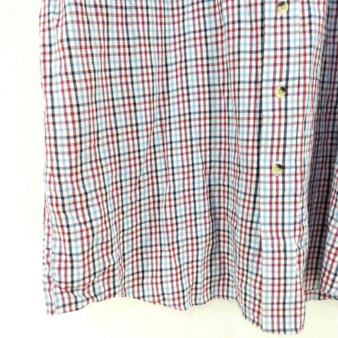 エルエルビーン L.L.Bean スリランカ製 チェック柄BDシャツ メンズ import:XL