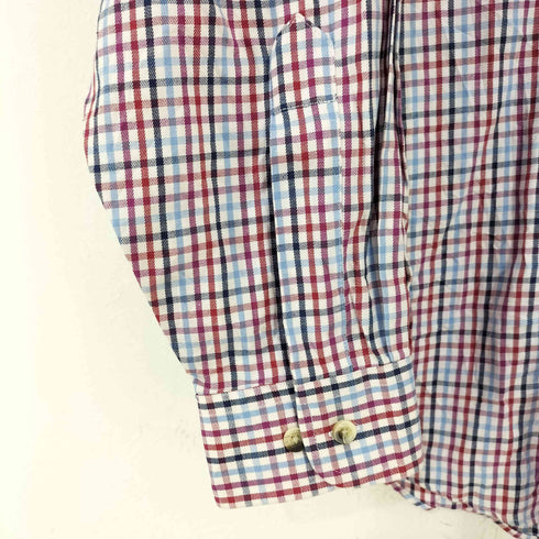 エルエルビーン L.L.Bean スリランカ製 チェック柄BDシャツ メンズ import:XL