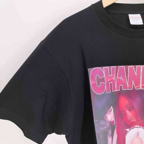 オーバープリント OVER PRINT アーティスト ガール プリント S/S クルーネック Tシャツ メンズ JPN:L