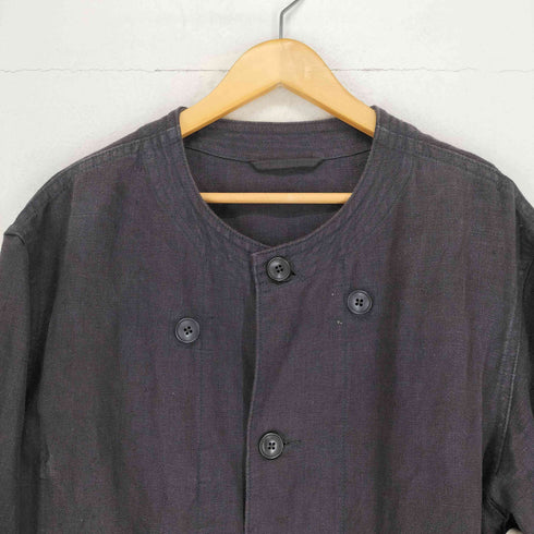 ナイジェルケーボン NIGEL CABOURN 24SS BEAN SACK BORDER JACKET-HEMP LINEN メンズ JPN:48