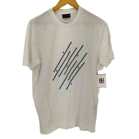 エンポリオアルマーニ EMPORIO ARMANI 刺繍クルーネックS/S Tシャツ メンズ JPN:XL
