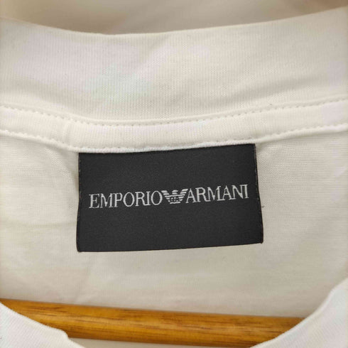 エンポリオアルマーニ EMPORIO ARMANI 刺繍クルーネックS/S Tシャツ メンズ JPN:XL