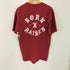 ボーンアンドレイズド BORN X RAISED コットンクルーネックプリントTシャツ メンズ JPN:L