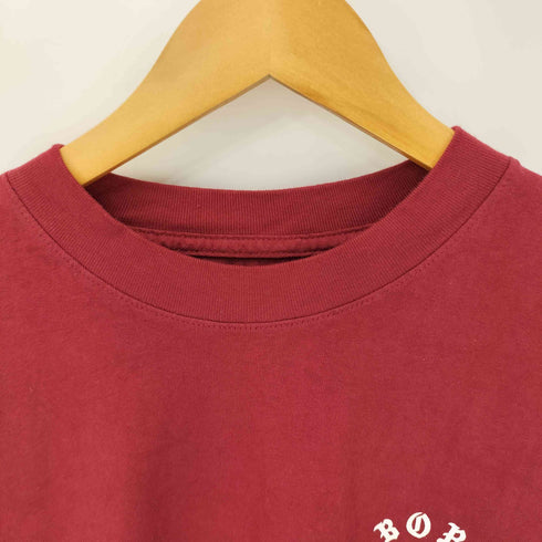 ボーンアンドレイズド BORN X RAISED コットンクルーネックプリントTシャツ メンズ JPN:L