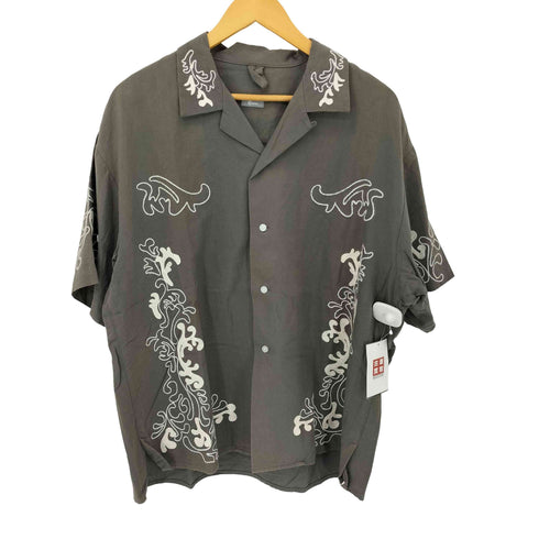 ジャーナルスタンダードレリューム JOURNAL STANDARD relume エンブロイダリー PATTERN OPEN SH S/S メンズ import:M